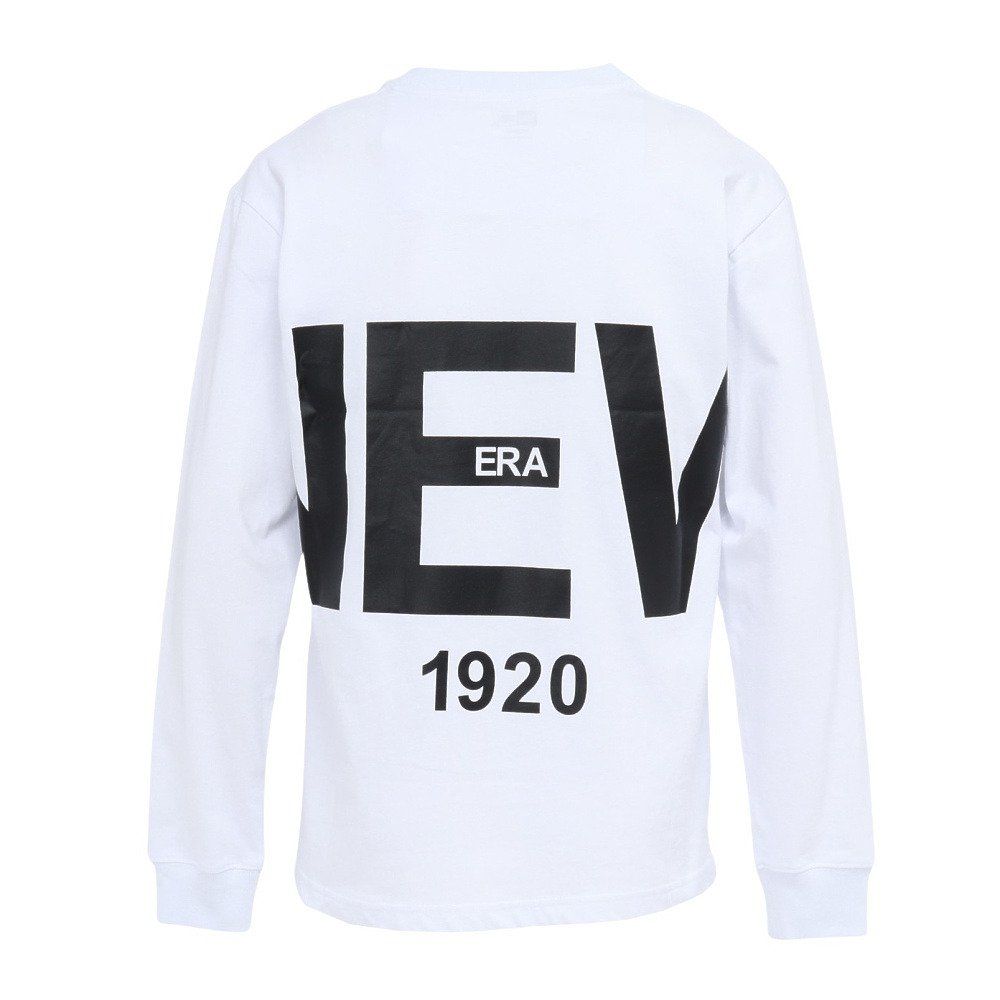 ニューエラ（NEW ERA）（メンズ、レディース）長袖 コットン Tシャツ Zoom Up ロゴ 14682702
