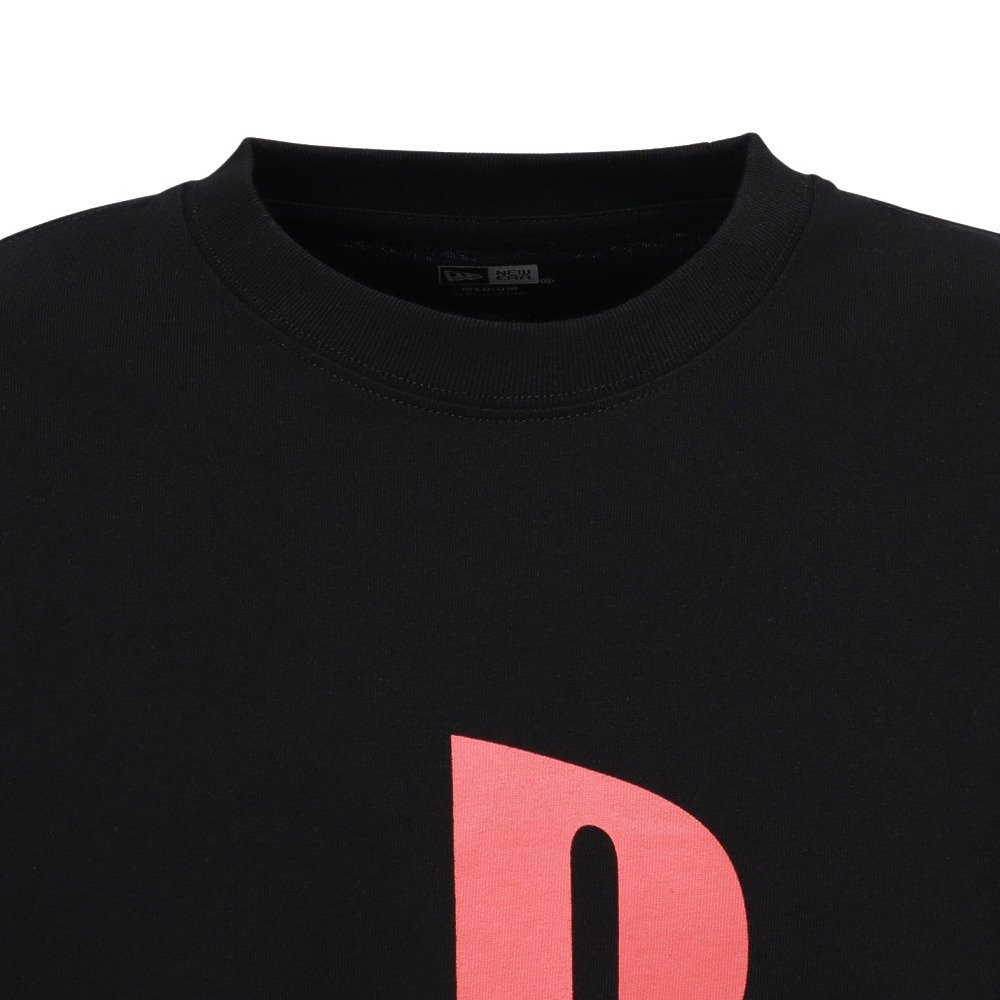 ニューエラ（NEW ERA）（メンズ、レディース）オーバーサイズド コットン 長袖Tシャツ プレイステーション ファミリーマーク ロゴ 14693221