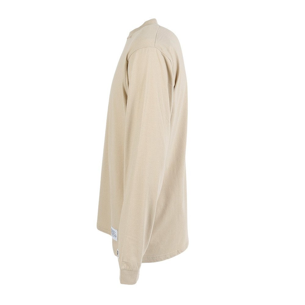 ラッセル（RUSSELL）（メンズ）30/-TC 長袖Tシャツ RBM25S0016 BEG