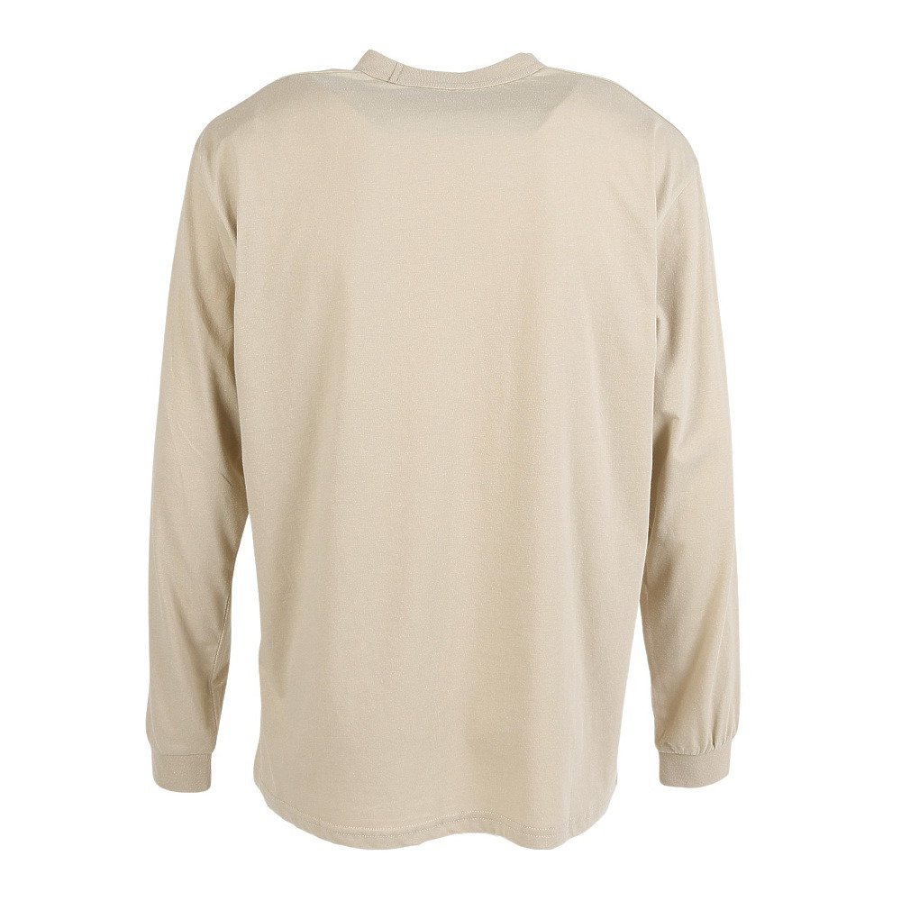 ラッセル（RUSSELL）（メンズ）30/-TC 長袖Tシャツ RBM25S0016 BEG
