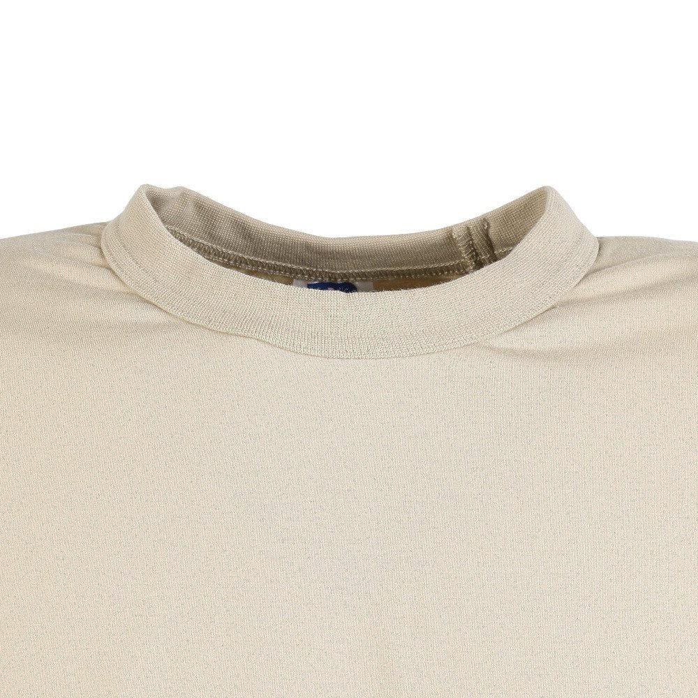 ラッセル（RUSSELL）（メンズ）30/-TC 長袖Tシャツ RBM25S0016 BEG