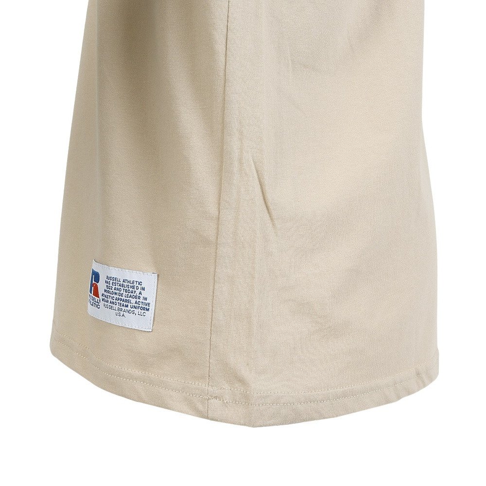 ラッセル（RUSSELL）（メンズ）30/-TC 長袖Tシャツ RBM25S0016 BEG