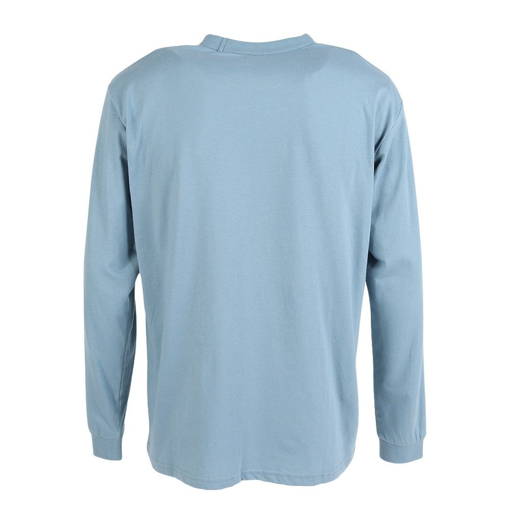 ラッセル（RUSSELL）（メンズ）30/-TC 長袖Tシャツ RBM25S0016 BLU