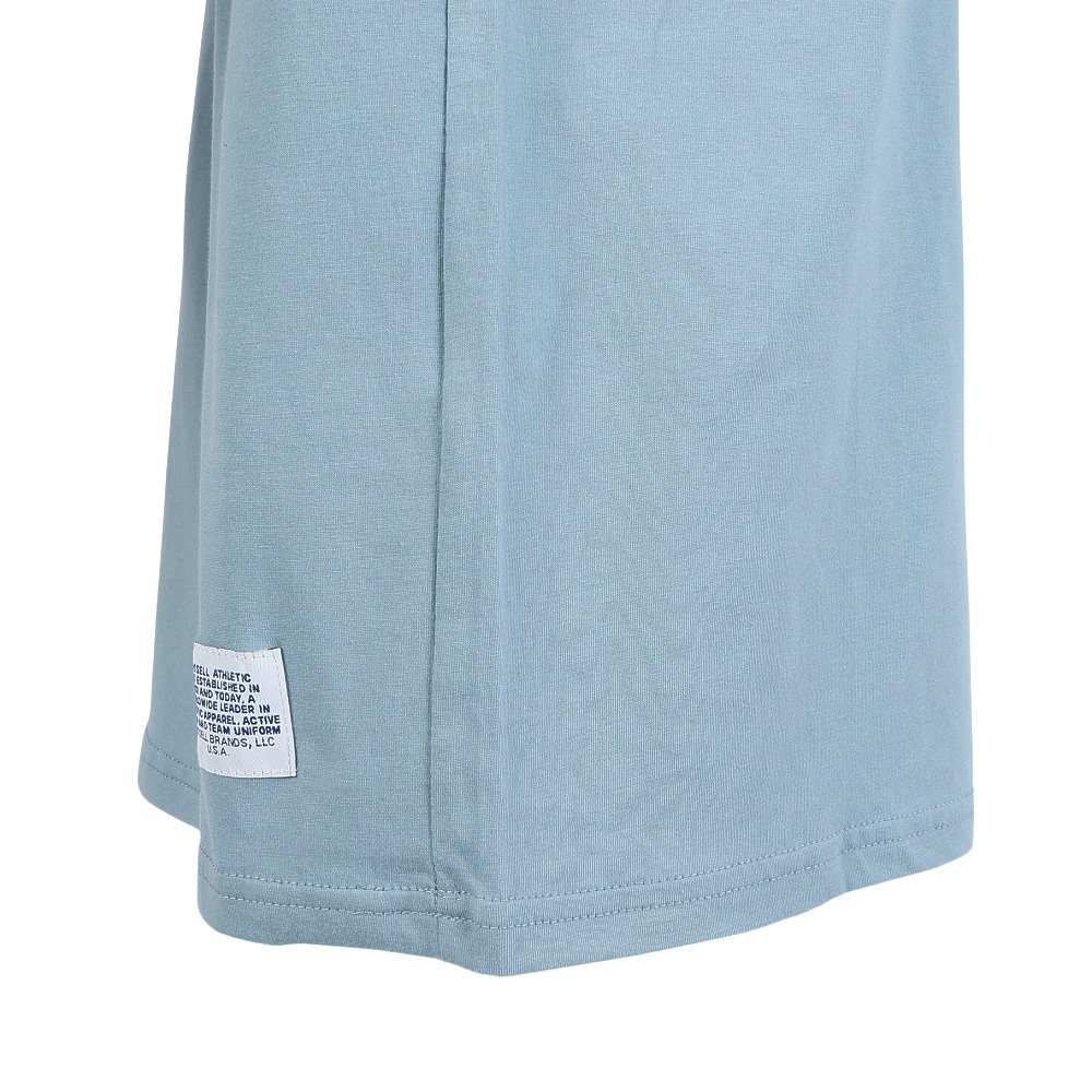 ラッセル（RUSSELL）（メンズ）30/-TC 長袖Tシャツ RBM25S0016 BLU