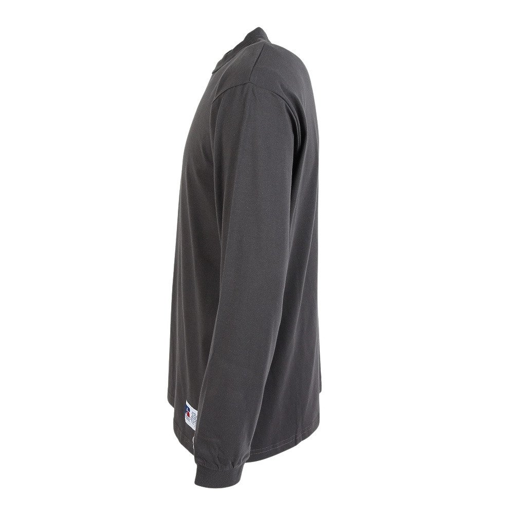 ラッセル（RUSSELL）（メンズ）30/-TC 長袖Tシャツ RBM25S0016 CGRY