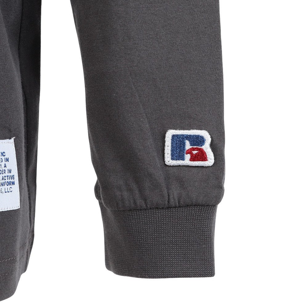 ラッセル（RUSSELL）（メンズ）30/-TC 長袖Tシャツ RBM25S0016 CGRY