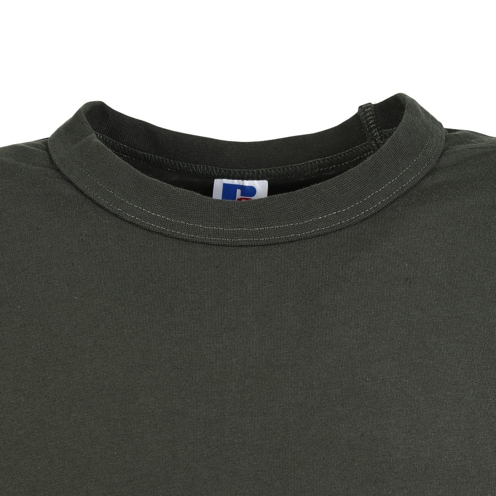 ラッセル（RUSSELL）（メンズ）30/-TC 長袖Tシャツ RBM25S0016 KHK