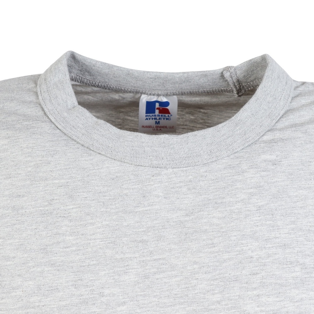 ラッセル（RUSSELL）（メンズ）30/-TC 長袖Tシャツ RBM25S0016 MGRY