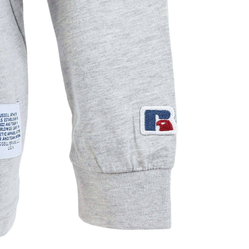 ラッセル（RUSSELL）（メンズ）30/-TC 長袖Tシャツ RBM25S0016 MGRY