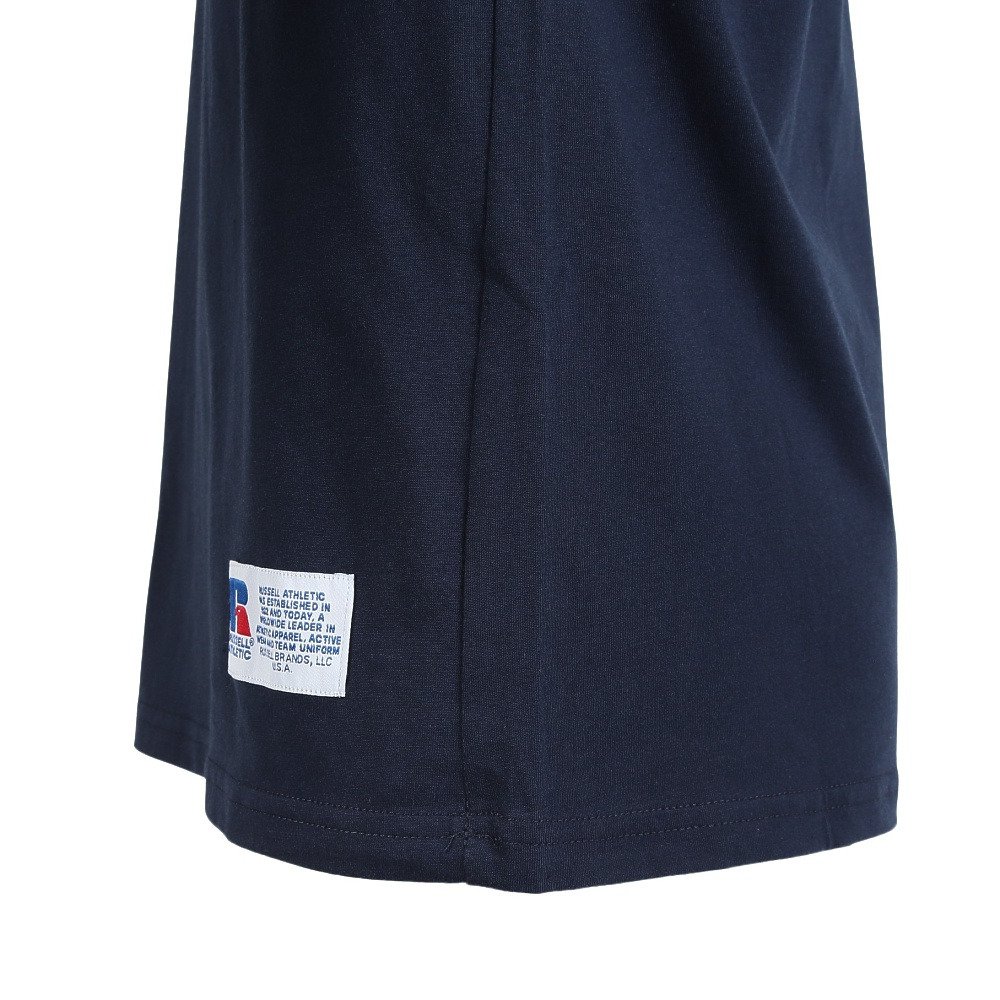 ラッセル（RUSSELL）（メンズ）30/-TC 長袖Tシャツ RBM25S0016 NVY