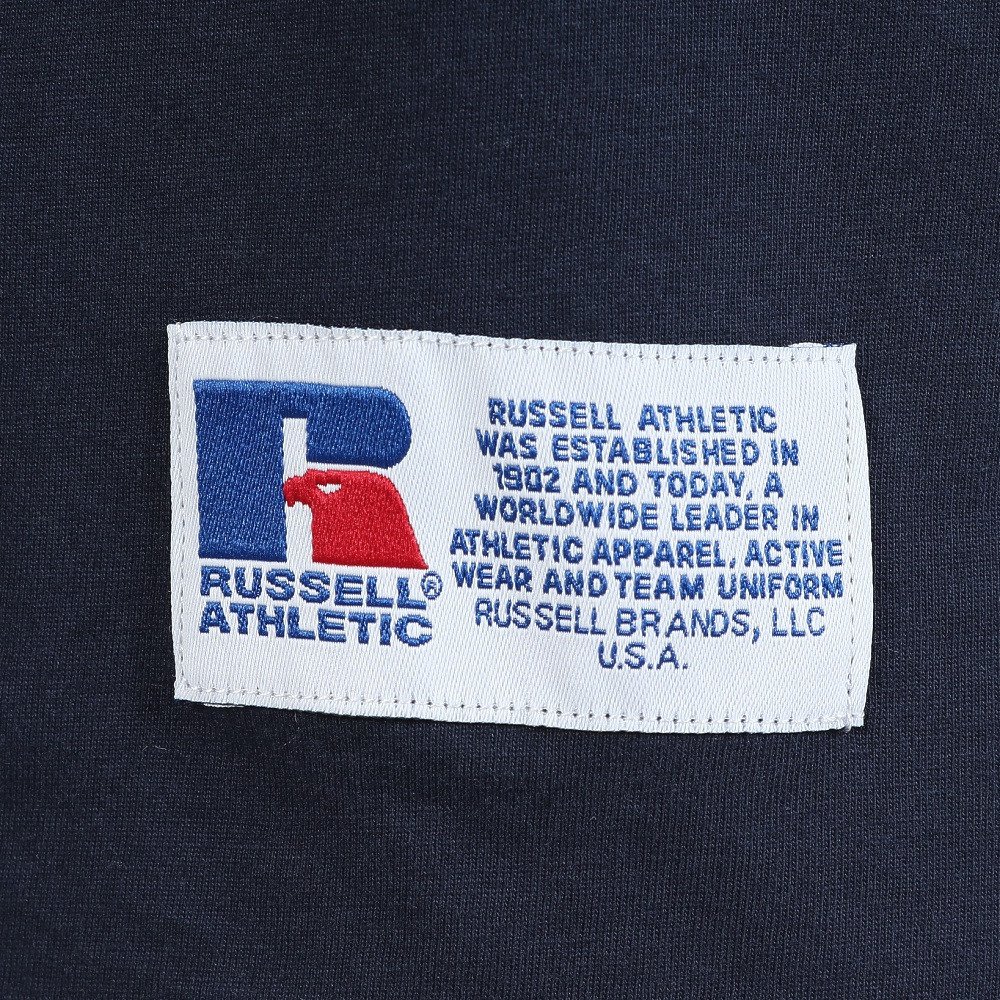 ラッセル（RUSSELL）（メンズ）30/-TC 長袖Tシャツ RBM25S0016 NVY