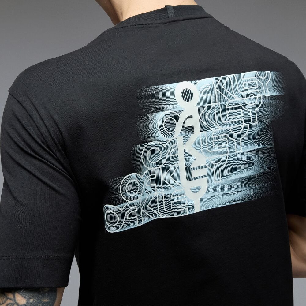 オークリー（OAKLEY）（メンズ）STACKED FLOW Tシャツ FOA407928-021