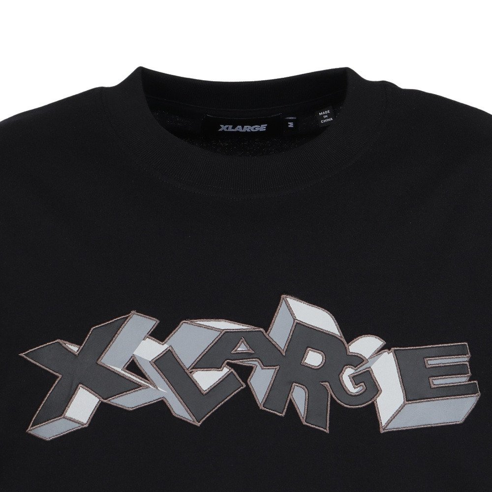エクストララージ（XLARGE）（メンズ）ロンT 3Dロゴ 長袖Tシャツ