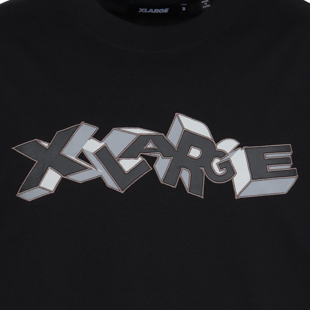 エクストララージ（XLARGE）（メンズ）ロンT 3Dロゴ 長袖Tシャツ