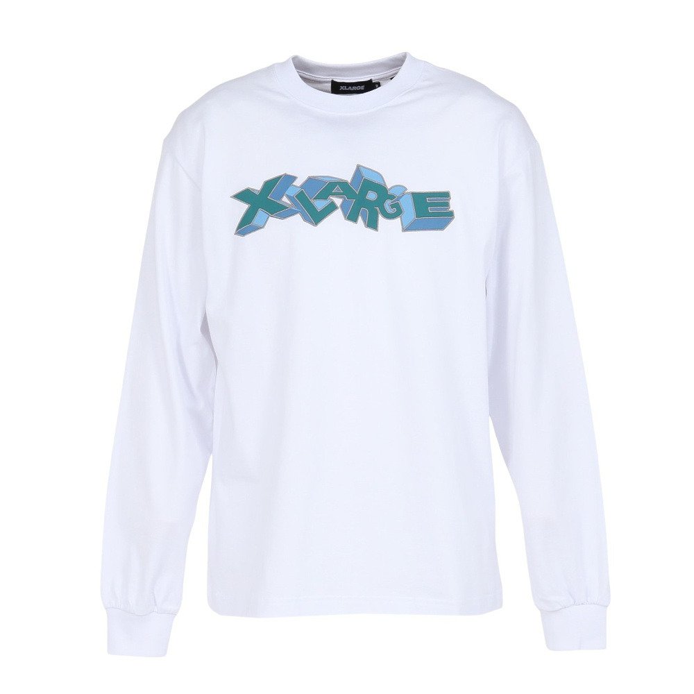 エクストララージ（XLARGE）（メンズ）ロンT 3Dロゴ 長袖Tシャツ