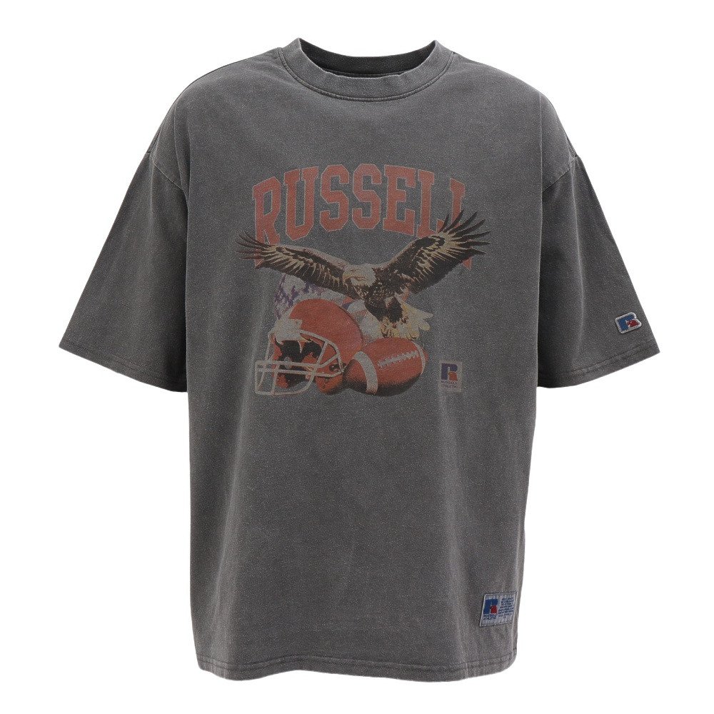 ラッセル（RUSSELL）（メンズ、レディース）イーグル ピグメント 半袖T