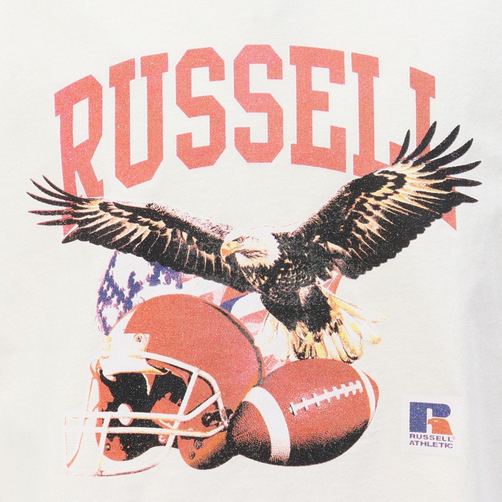 ラッセル（RUSSELL）（メンズ、レディース）イーグル ピグメント 半袖T