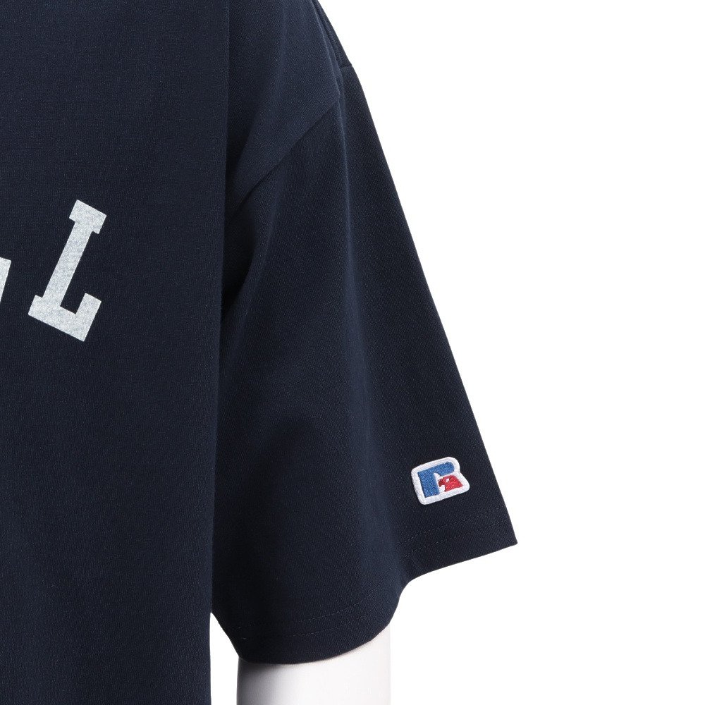 ラッセル（RUSSELL）（メンズ）アーチナンバー 半袖Tシャツ RBM26S0006