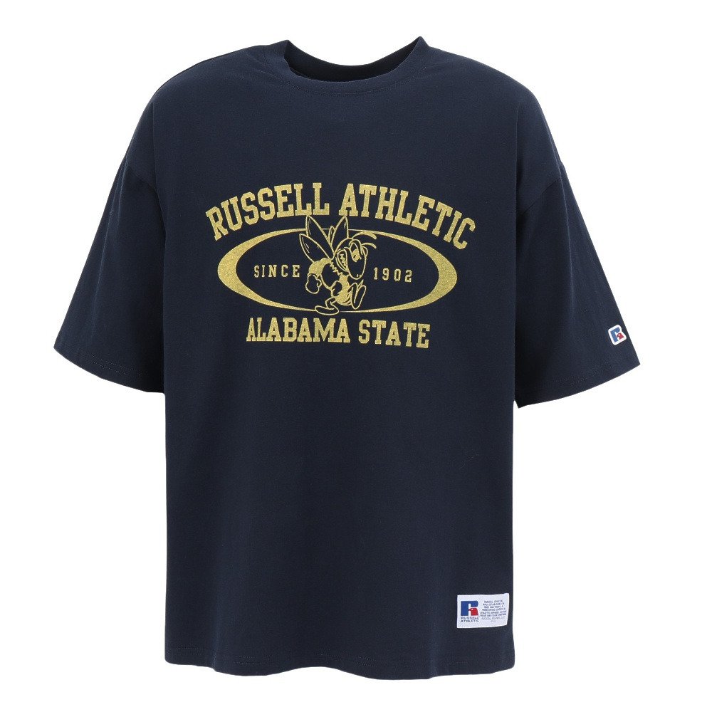 h*s様 50s 60s ラッセル　russell カットオフ　ビッグサイズ　希 ラッセル（RUSSELL）（メンズ）BEE GPC 半袖Tシャツ RBM26S0007 NVY