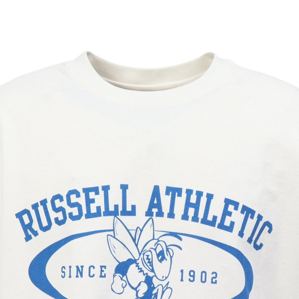 ラッセル（RUSSELL）（メンズ）BEE GPC 半袖Tシャツ RBM26S0007 WHT
