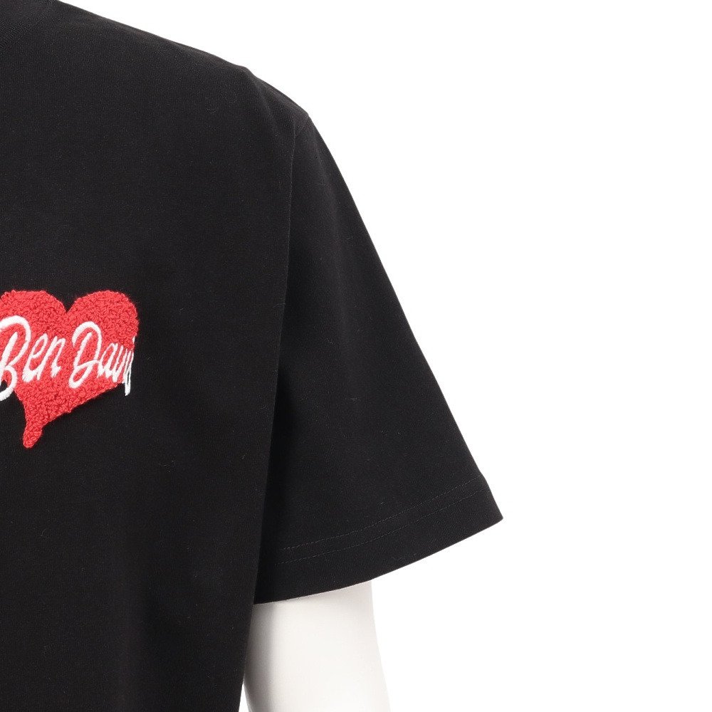 ベンデイビス（BEN DAVIS）（メンズ）半袖Tシャツ ハートEMB 26580011