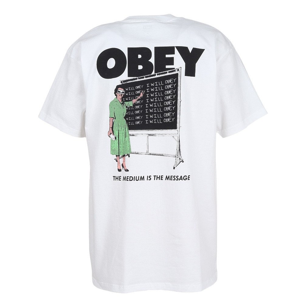 オベイ（OBEY）（メンズ）I WILL CLASSIC Tシャツ 165264349WHTO26P