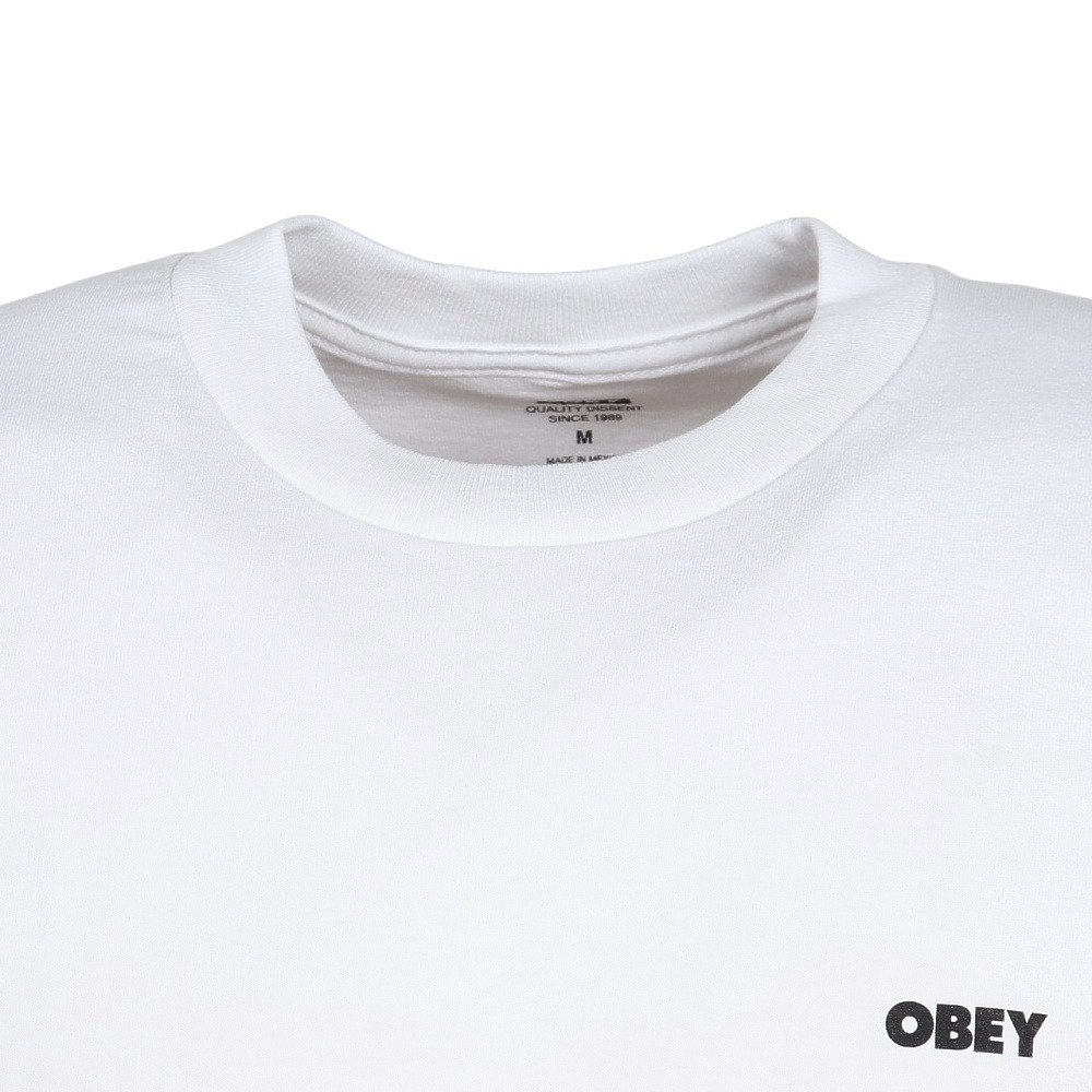 オベイ（OBEY）（メンズ）I WILL CLASSIC Tシャツ 165264349WHTO26P