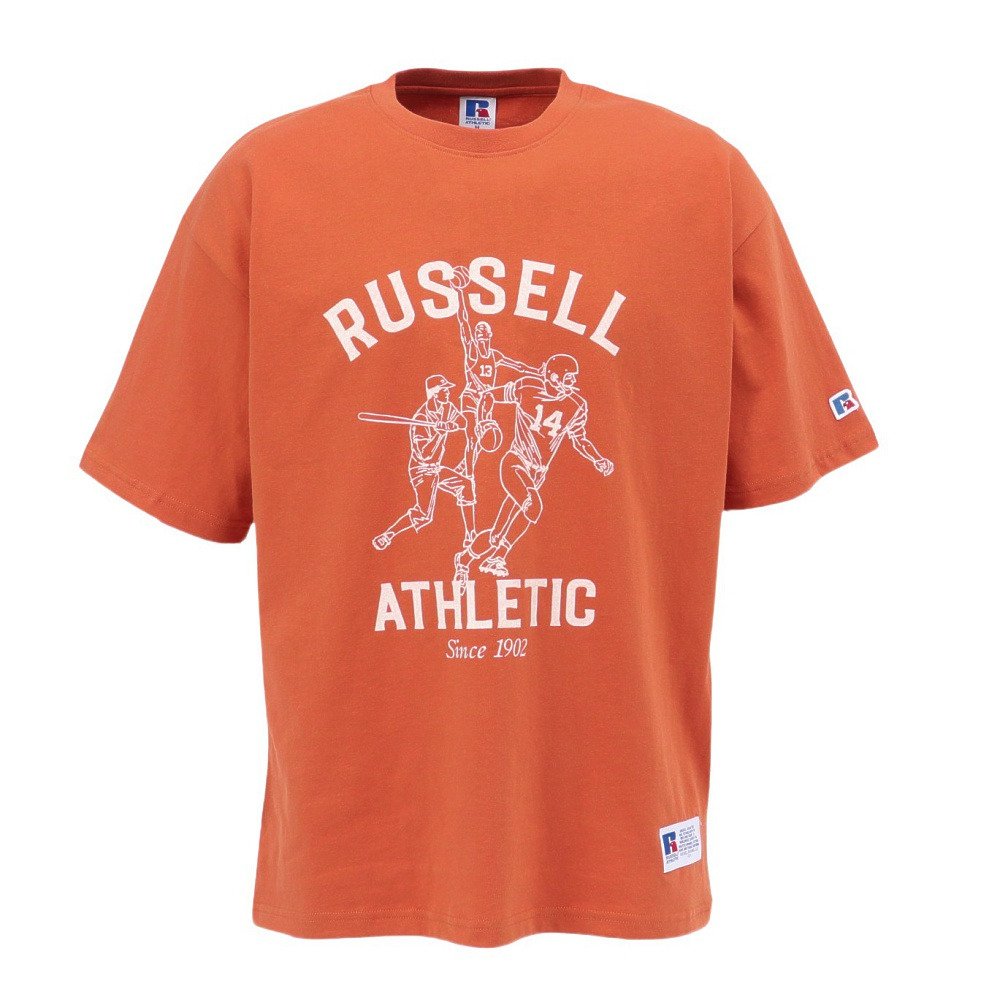 ラッセル（RUSSELL）（メンズ）16/-OE レトロスポーツ 半袖Tシャツ