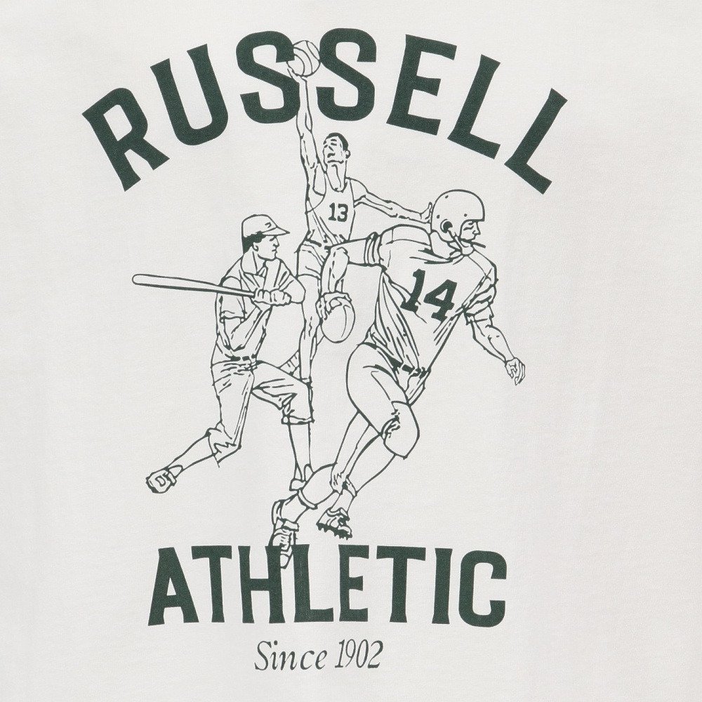 ラッセル（RUSSELL）（メンズ）16/-OE レトロスポーツ 半袖Tシャツ