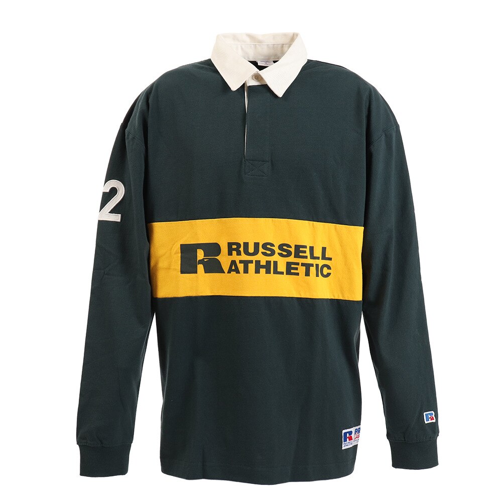  PR RUGGER 長袖ポロシャツ RBM19F0003 DGRN オンライン価格