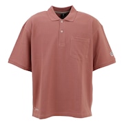 コンバース（CONVERSE）（メンズ、レディース）ワンポイント胸ポケット ポロシャツ CA221481-6100