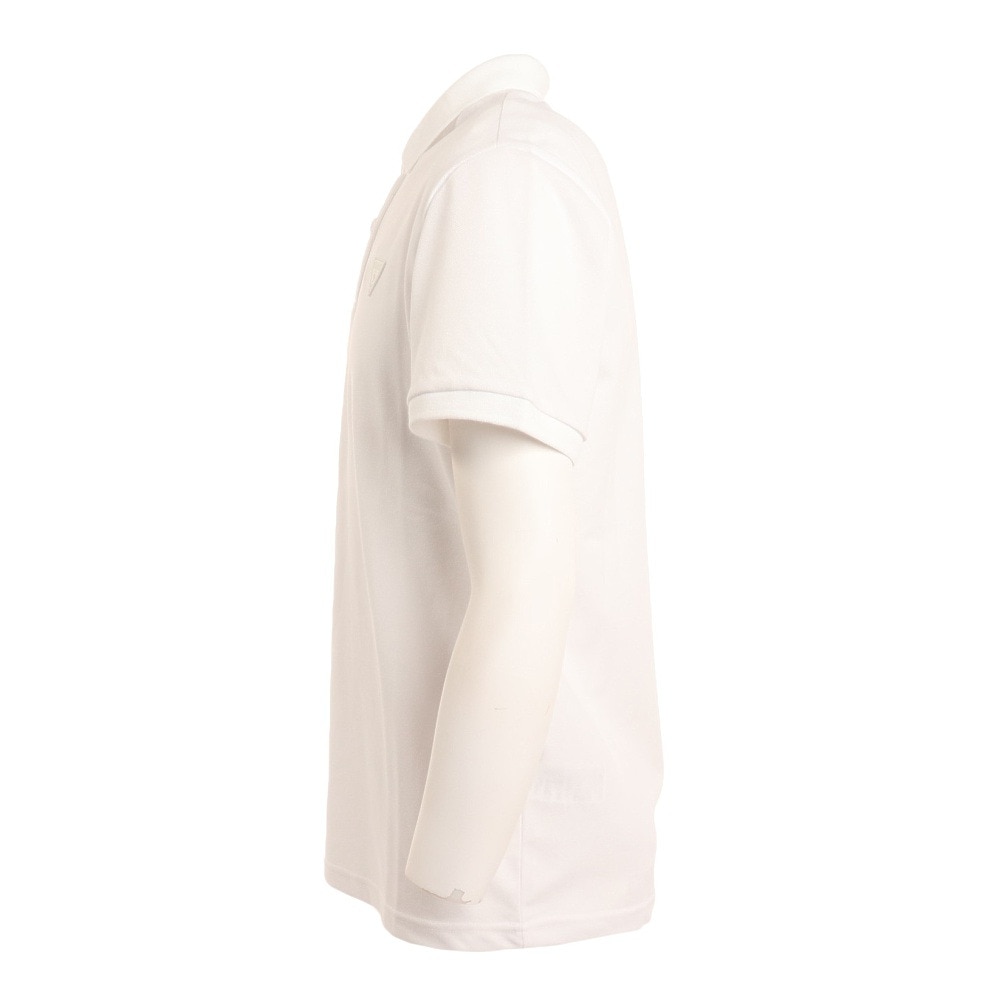 ゲス（GUESS）（メンズ）ワンポイントロゴ 半袖ポロシャツ MM2K8470KWHT