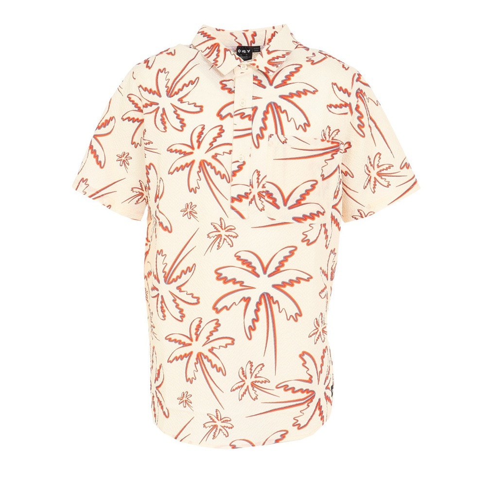 オークリー（OAKLEY）（メンズ）半袖Tシャツ メンズ DECO PAL BUTTON DOWN FOA404293-9S8
