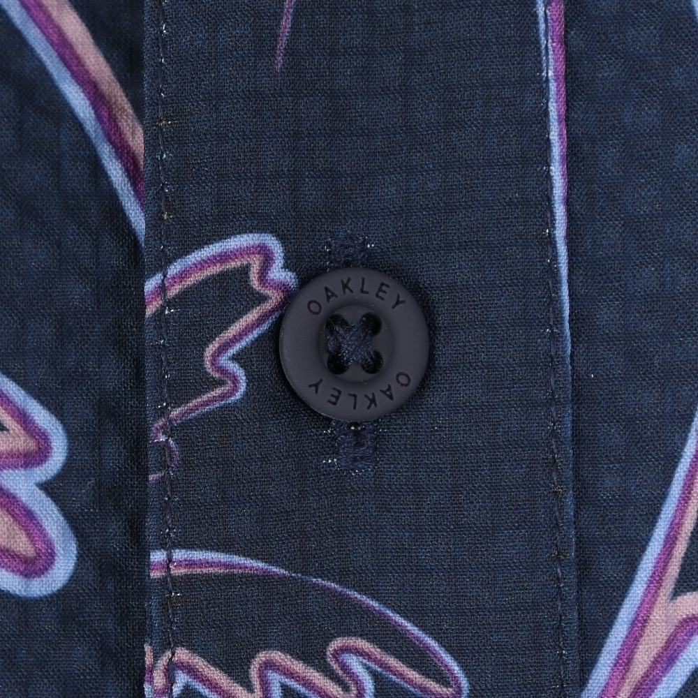 オークリー（OAKLEY）（メンズ）半袖Tシャツ メンズ DECO PAL BUTTON DOWN FOA404293-9S9
