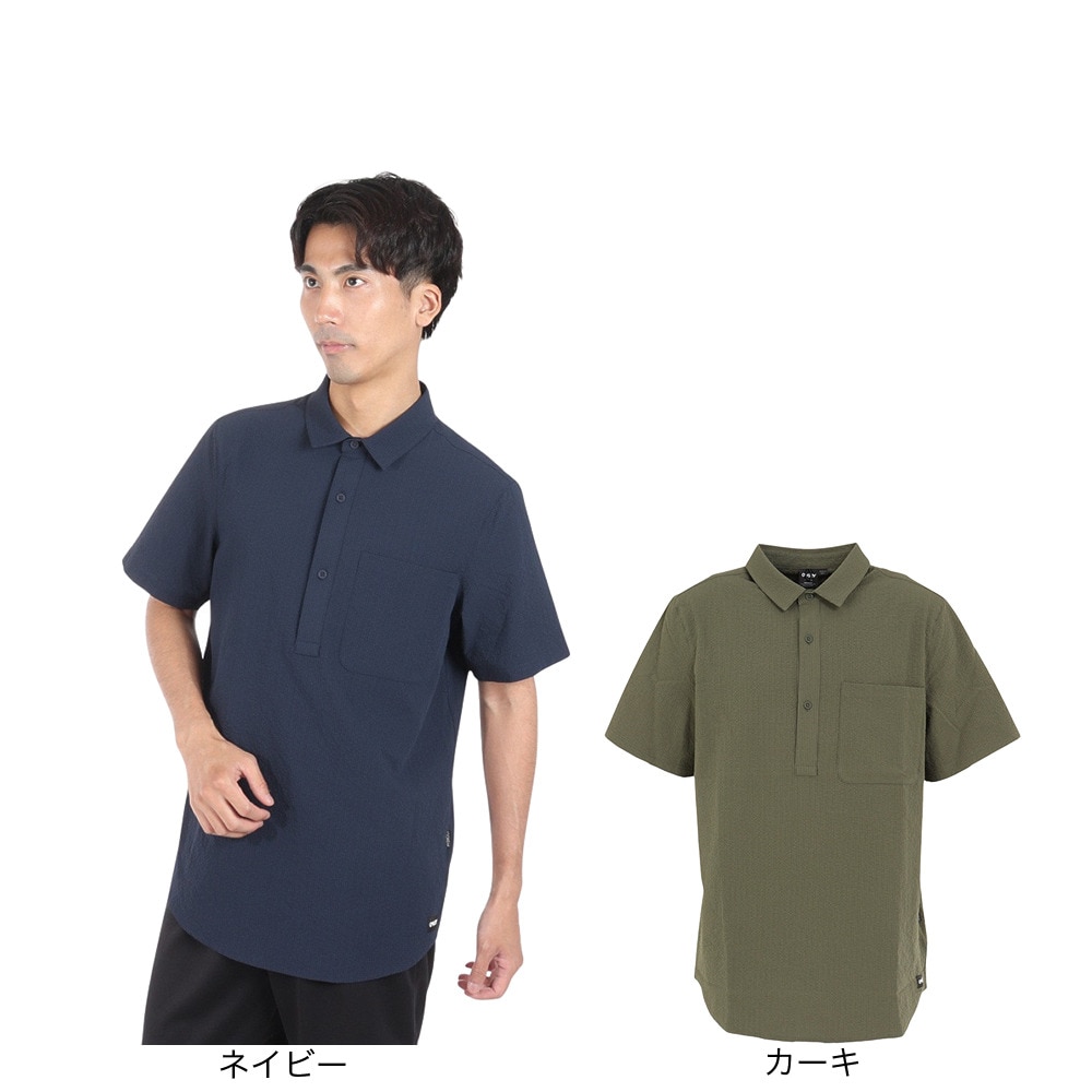 オークリー（OAKLEY）（メンズ）半袖Tシャツ メンズ PORTO RC BUTTON DOWN FOA404440-6AC