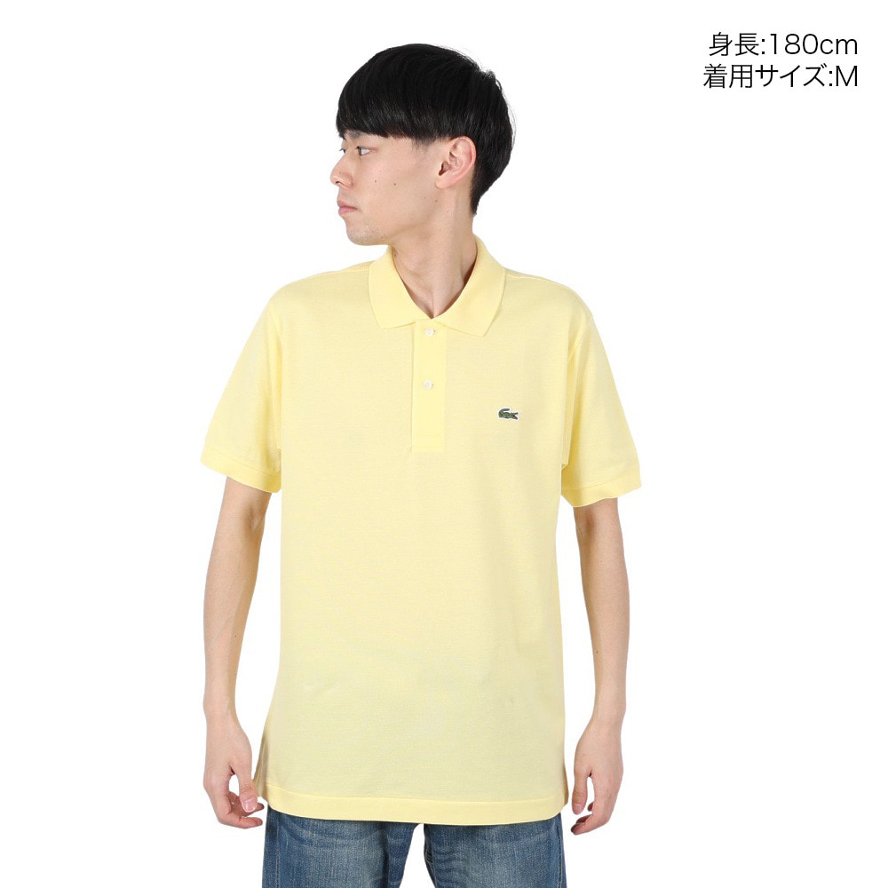 ラコステ（LACOSTE）（メンズ）半袖ポロシャツ L1212LJ-99-107
