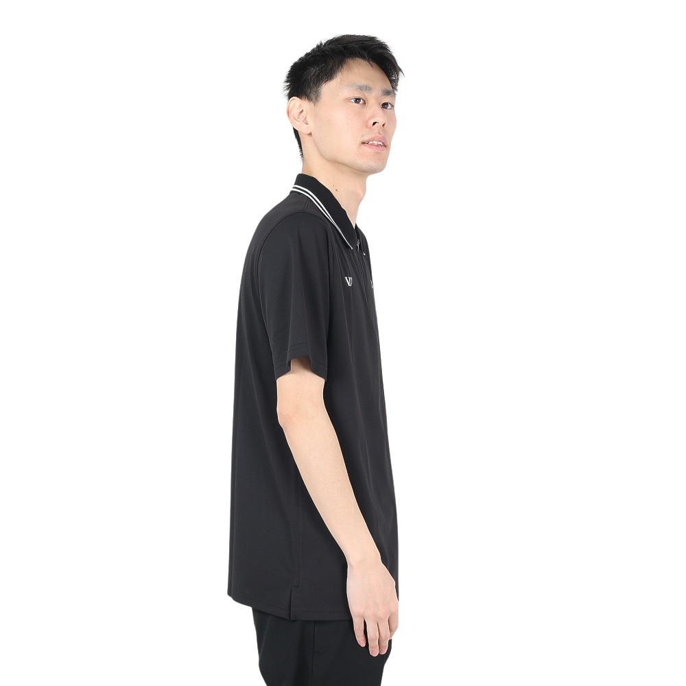 リヴィアプロジェクツ（Rivvia Projectu）（メンズ）半袖ポロシャツ メンズ RPL SS POLO RKN-22401-BLK