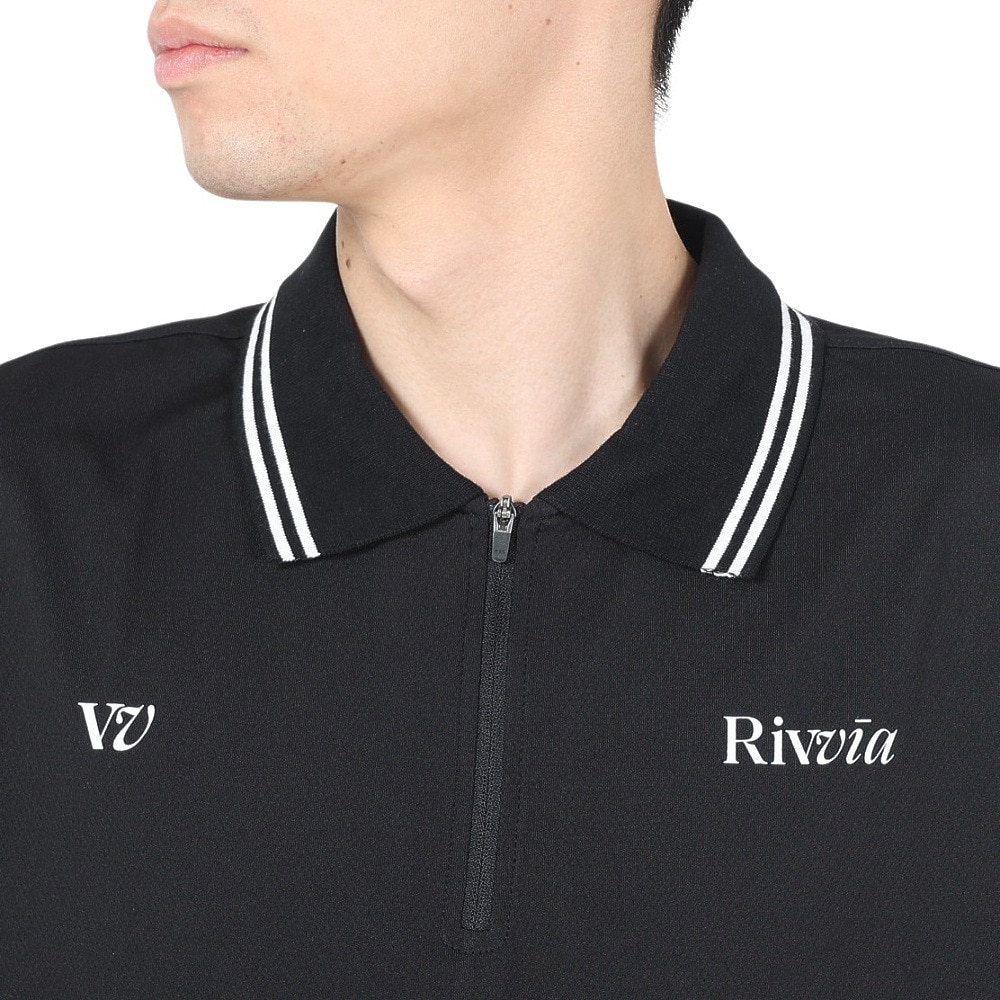 リヴィアプロジェクツ（Rivvia Projectu）（メンズ）半袖ポロシャツ メンズ RPL SS POLO RKN-22401-BLK