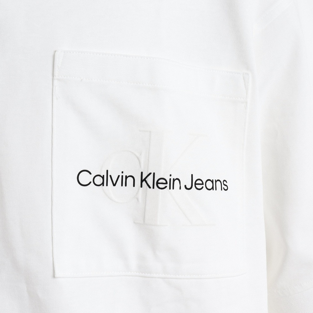 CALVINKLEIN JEANS （CALVINKLEIN JEANS ）（メンズ）半袖ポロシャツ メンズ エンボス モノグラム J323204 YAF