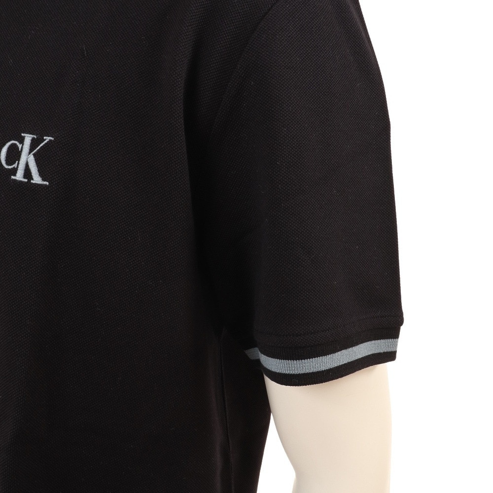CALVINKLEIN JEANS （CALVINKLEIN JEANS ）（メンズ）半袖ポロシャツ メンズ ショートレッグカラーロゴ J323200 BEH