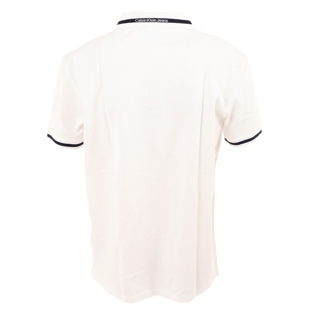 CALVINKLEIN JEANS （CALVINKLEIN JEANS ）（メンズ）半袖ポロシャツ メンズ ショートレッグカラーロゴ J323200 YAF