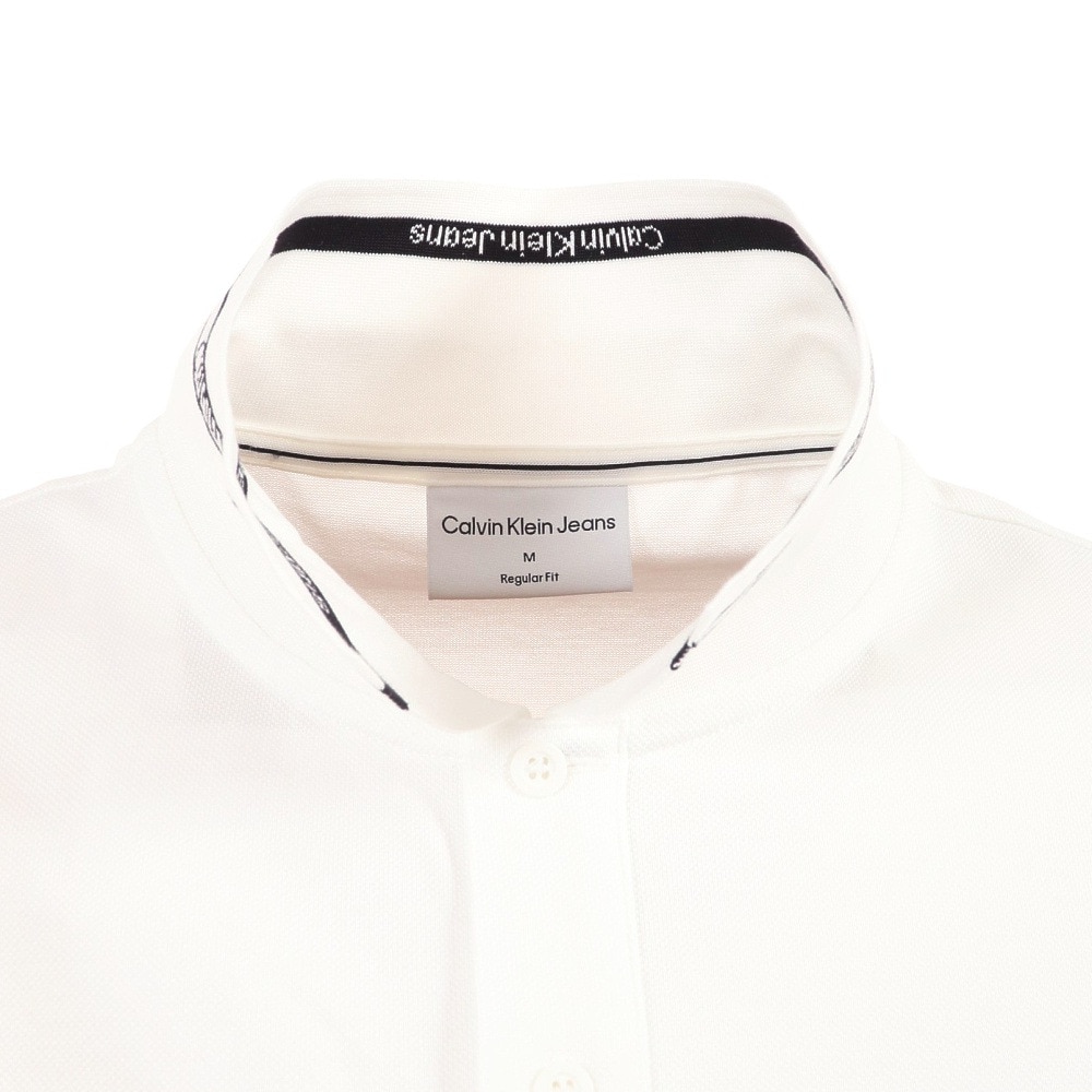CALVINKLEIN JEANS （CALVINKLEIN JEANS ）（メンズ）半袖ポロシャツ メンズ ショートレッグカラーロゴ J323200 YAF