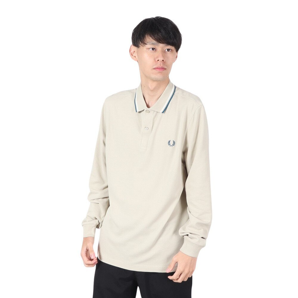 フレッドペリー（FRED PERRY）（メンズ）長袖ポロシャツ メンズ The Fred Perry M3636-T48 23AW