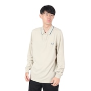 フレッドペリー(FRED PERRY)(メンズ)長袖ポロシャツ メンズ The Fred Perry M3636-T48 23AW