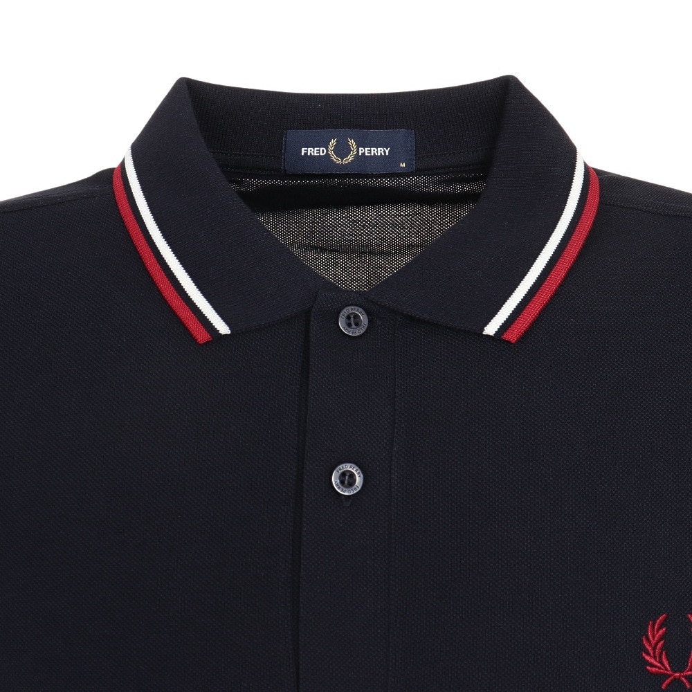 フレッドペリー（FRED PERRY）（メンズ）長袖ポロシャツ メンズ The