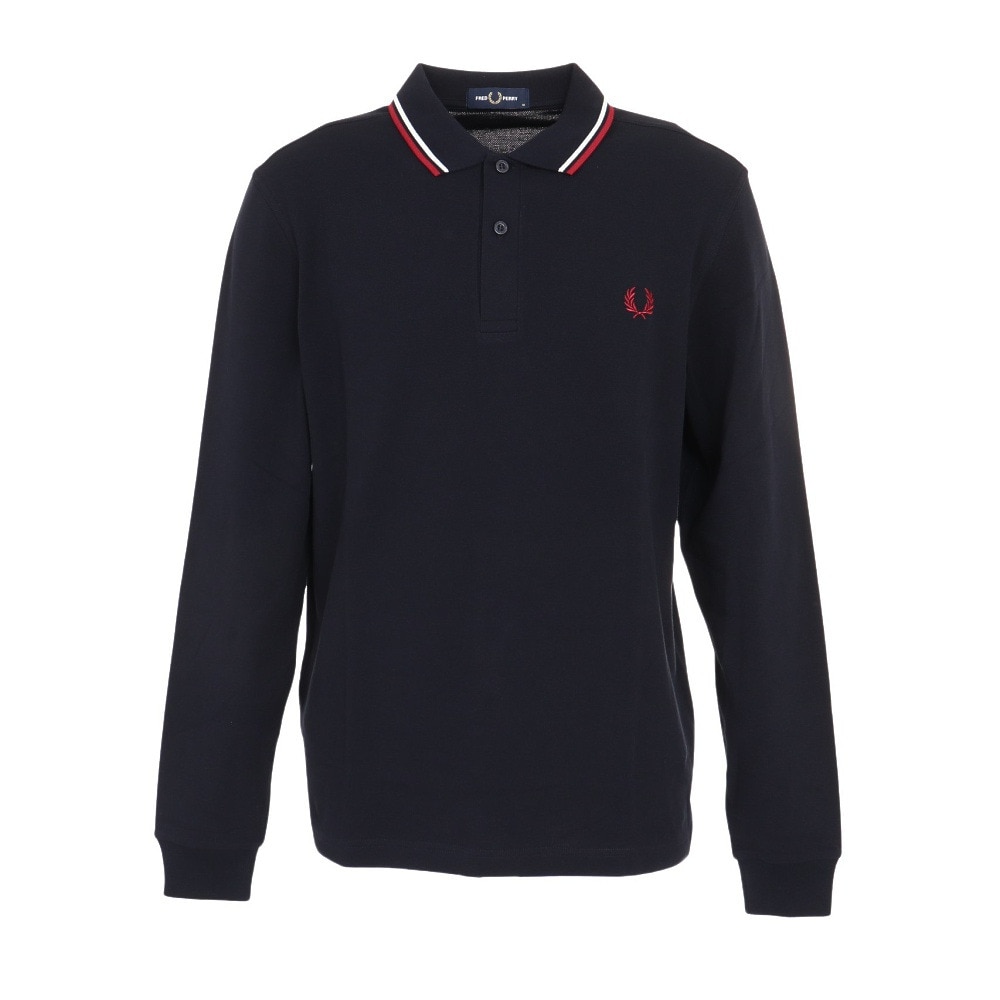 フレッドペリー（FRED PERRY）（メンズ）長袖ポロシャツ メンズ The 