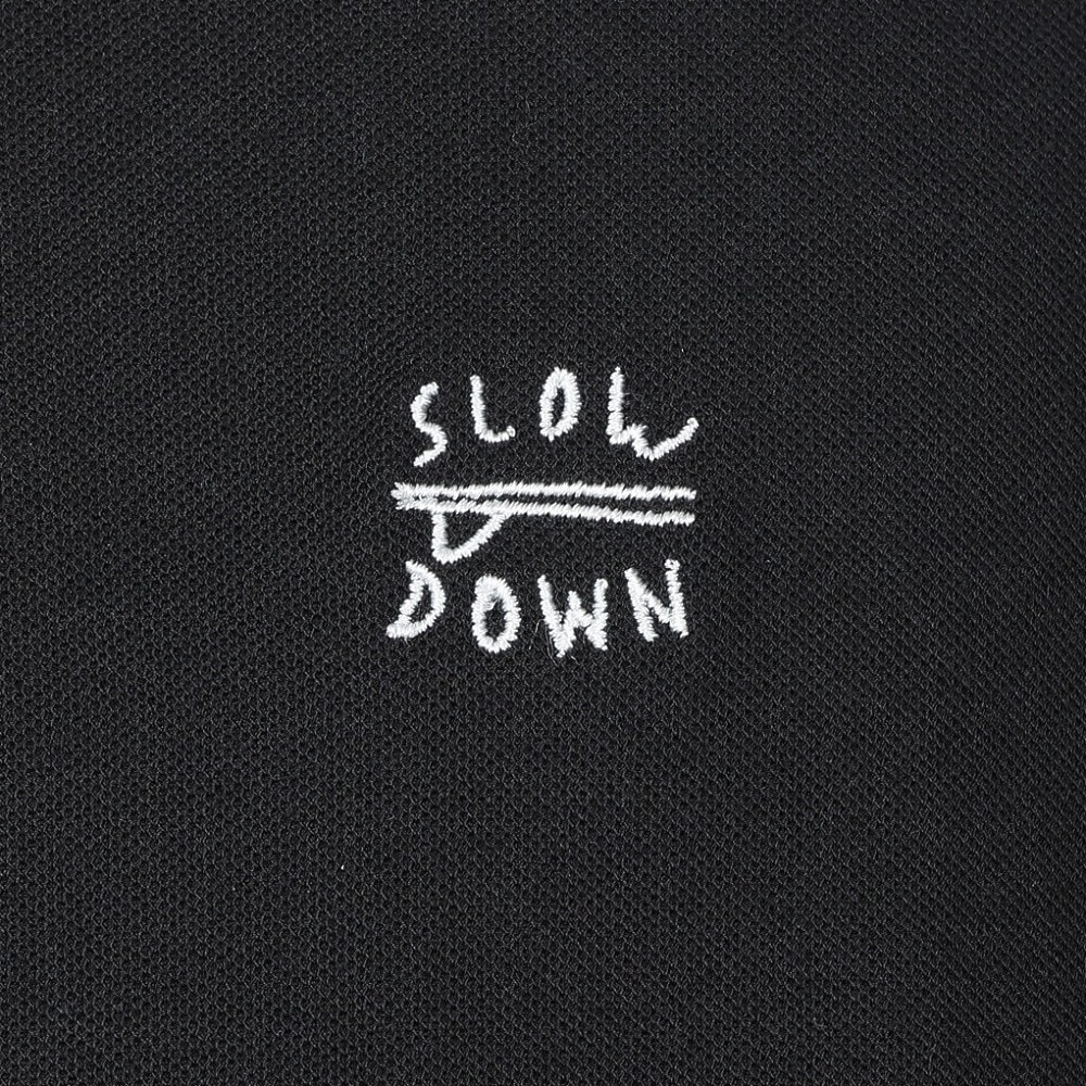 IPD（IPD）（メンズ）MELLOW OUT ポロシャツ IPDPLMO-719-BLK