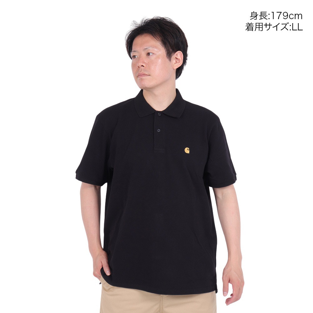 カーハート（CARHARTT）（メンズ）半袖ポロシャツ CHASE PIQUE I02380700FXX