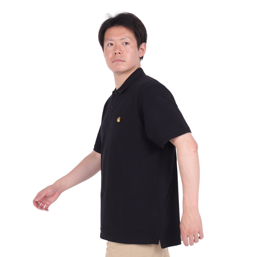 カーハート（CARHARTT）（メンズ）半袖ポロシャツ CHASE PIQUE I02380700FXX