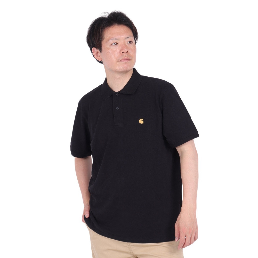カーハート（CARHARTT）（メンズ）半袖ポロシャツ CHASE PIQUE I02380700FXX